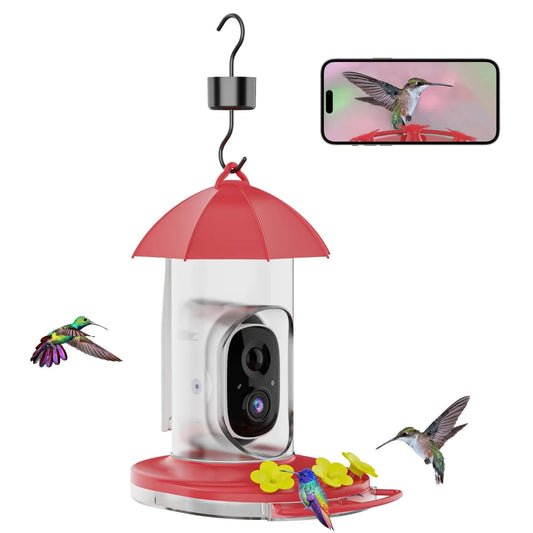 BIRDVUE Vogelhaus - Intelligente Überwachung mit 1080P Kamera 0