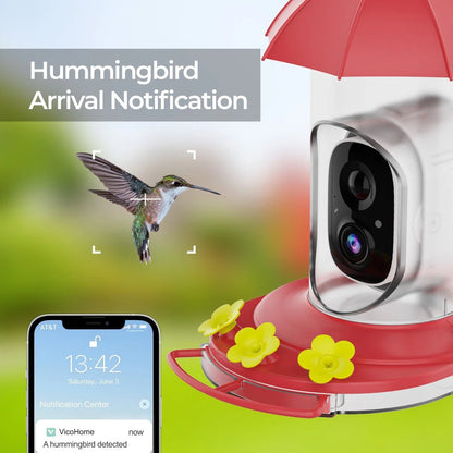 BIRDVUE Vogelhaus - Intelligente Überwachung mit 1080P Kamera 5