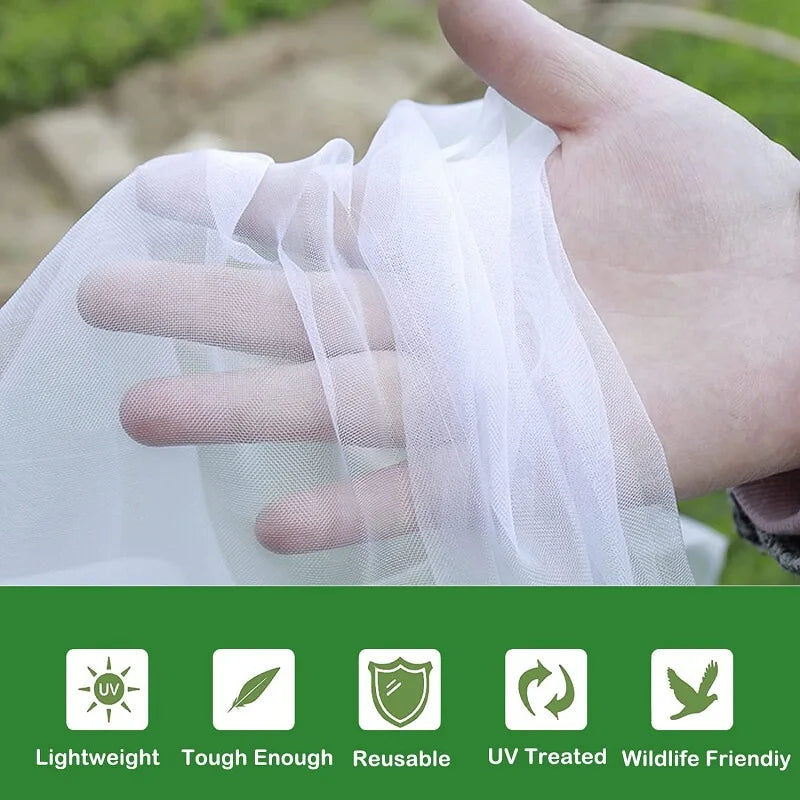 Bamboo Insect Net - HDPE Atmungsaktiv, Effektiver Pflanzenschutz 3