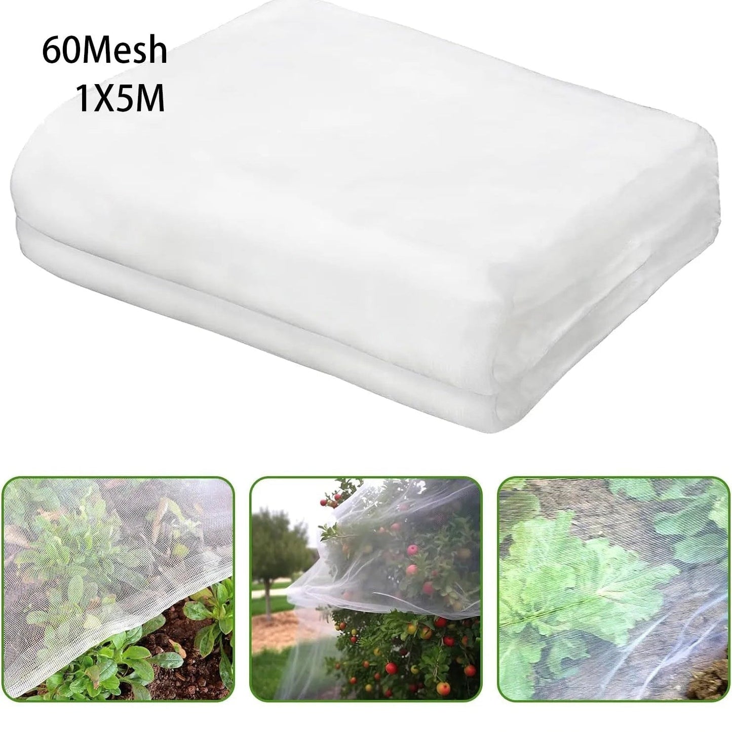 Bamboo Insect Net - HDPE Atmungsaktiv, Effektiver Pflanzenschutz 6