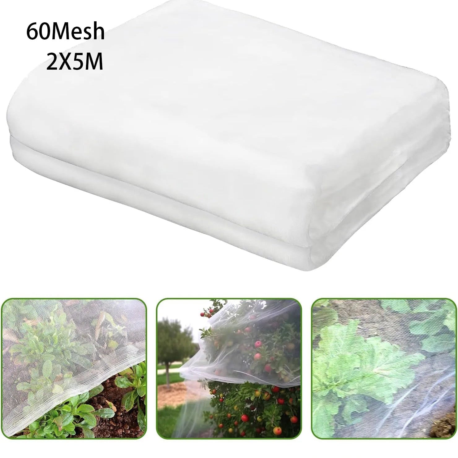 Bamboo Insect Net - HDPE Atmungsaktiv, Effektiver Pflanzenschutz 7