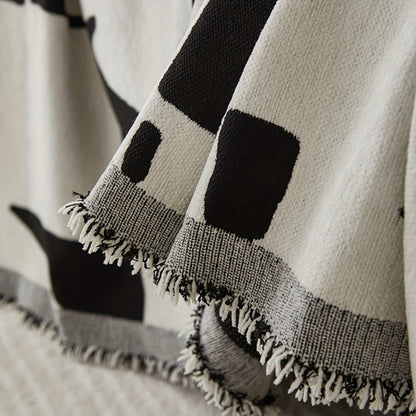 Bohara Sofa Bezug - Weicher Chenille, Reversibel Couchüberzug 4
