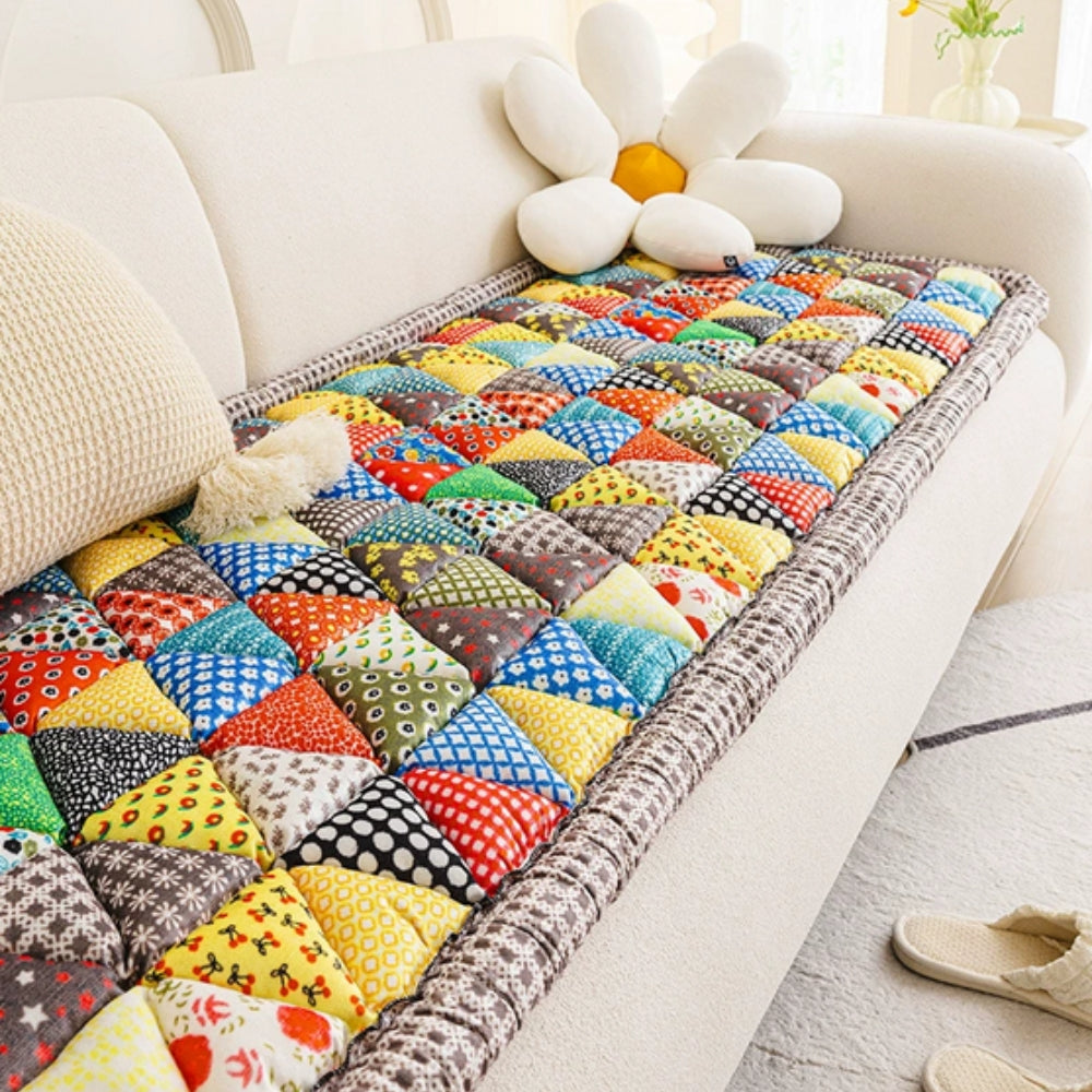Bohéme Sofaüberwurf - Extra Dick, Rutschfest, Böhmisches Design 1