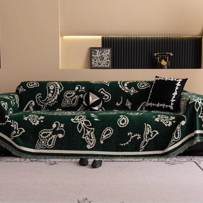 Boreal Sofabezug - Weicher Chenille, Boho Stil, Staub- und Flüssigkeitsschutz 1