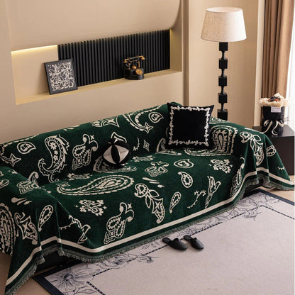 Boreal Sofabezug - Weicher Chenille, Boho Stil, Staub- und Flüssigkeitsschutz 2