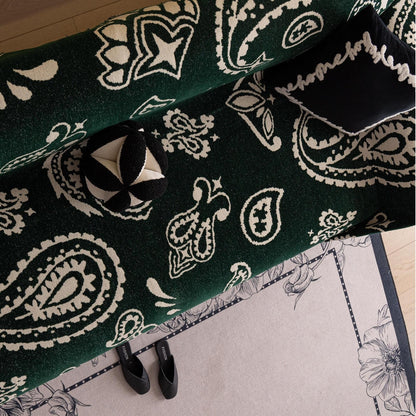 Boreal Sofabezug - Weicher Chenille, Boho Stil, Staub- und Flüssigkeitsschutz 4