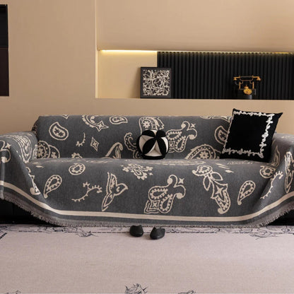 Boreal Sofabezug - Weicher Chenille, Boho Stil, Staub- und Flüssigkeitsschutz 9