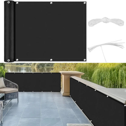 Breeze Sichtschutzzaun - Polyestergewebe, Vielseitig Für Balkon Und Terrasse 0