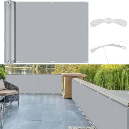 Breeze Sichtschutzzaun - Polyestergewebe, Vielseitig Für Balkon Und Terrasse 6