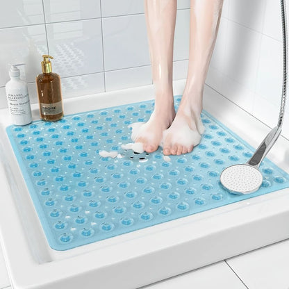 SureGrip™ - Rutschfeste Duschmatte - Modernes Quadratdesign - Starke Saugnapf-Haftung