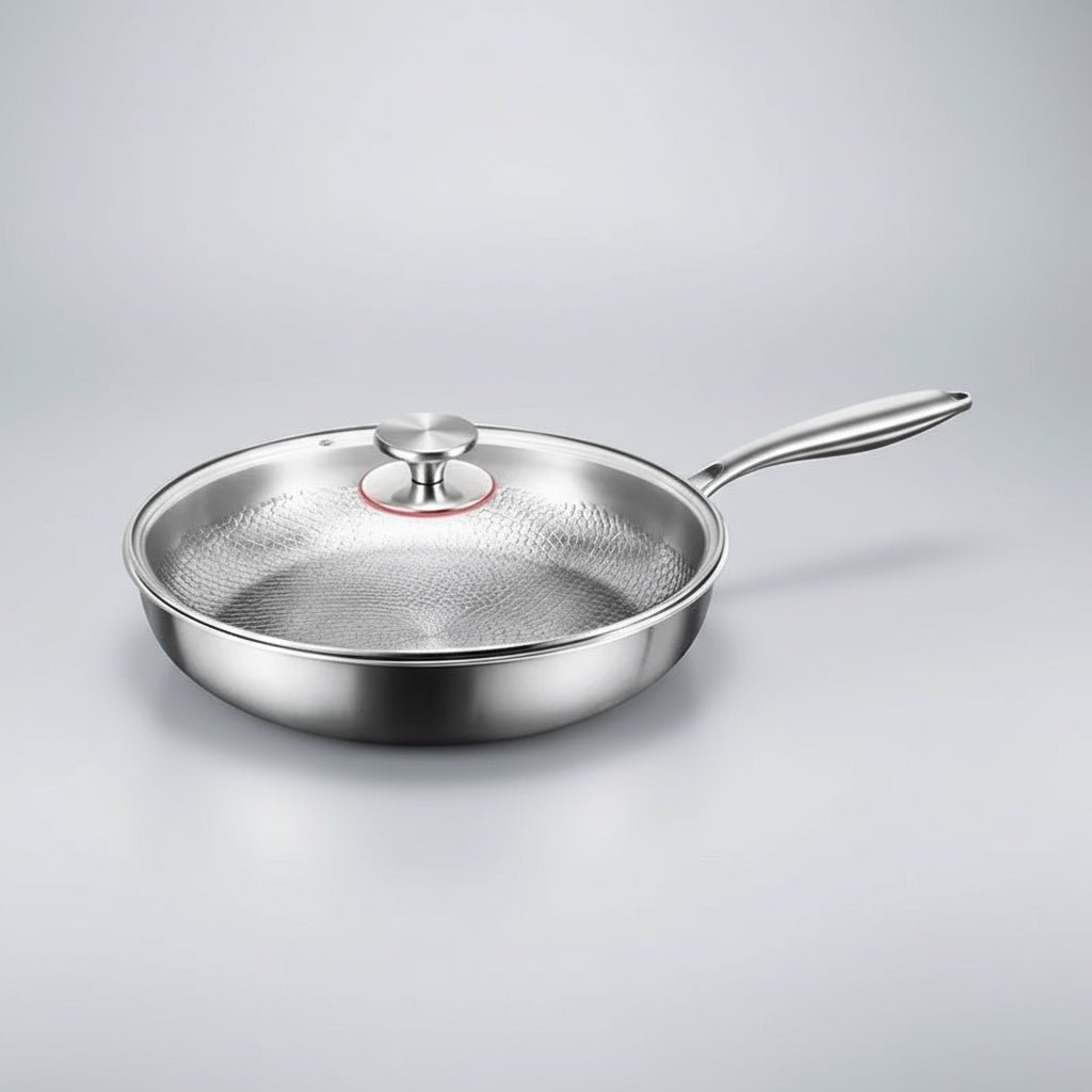 TitanForge™ - Titan Bratpfanne - Gehämmerte Oberfläche - Antihaft Küchenpfanne