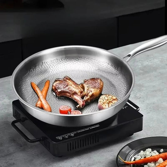 TitanForge™ - Titan Bratpfanne - Gehämmerte Oberfläche - Antihaft Küchenpfanne