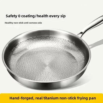 TitanForge™ - Titan Bratpfanne - Gehämmerte Oberfläche - Antihaft Küchenpfanne