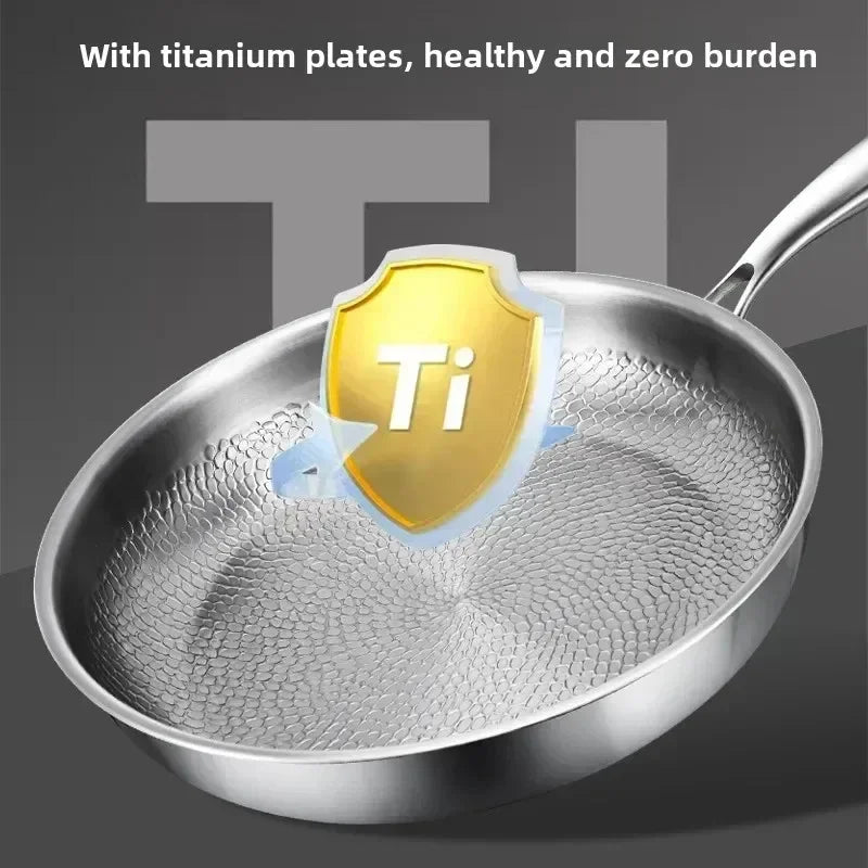 TitanForge™ - Titan Bratpfanne - Gehämmerte Oberfläche - Antihaft Küchenpfanne