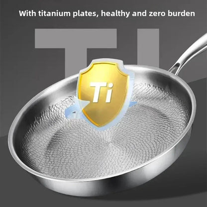 TitanForge™ - Titan Bratpfanne - Gehämmerte Oberfläche - Antihaft Küchenpfanne