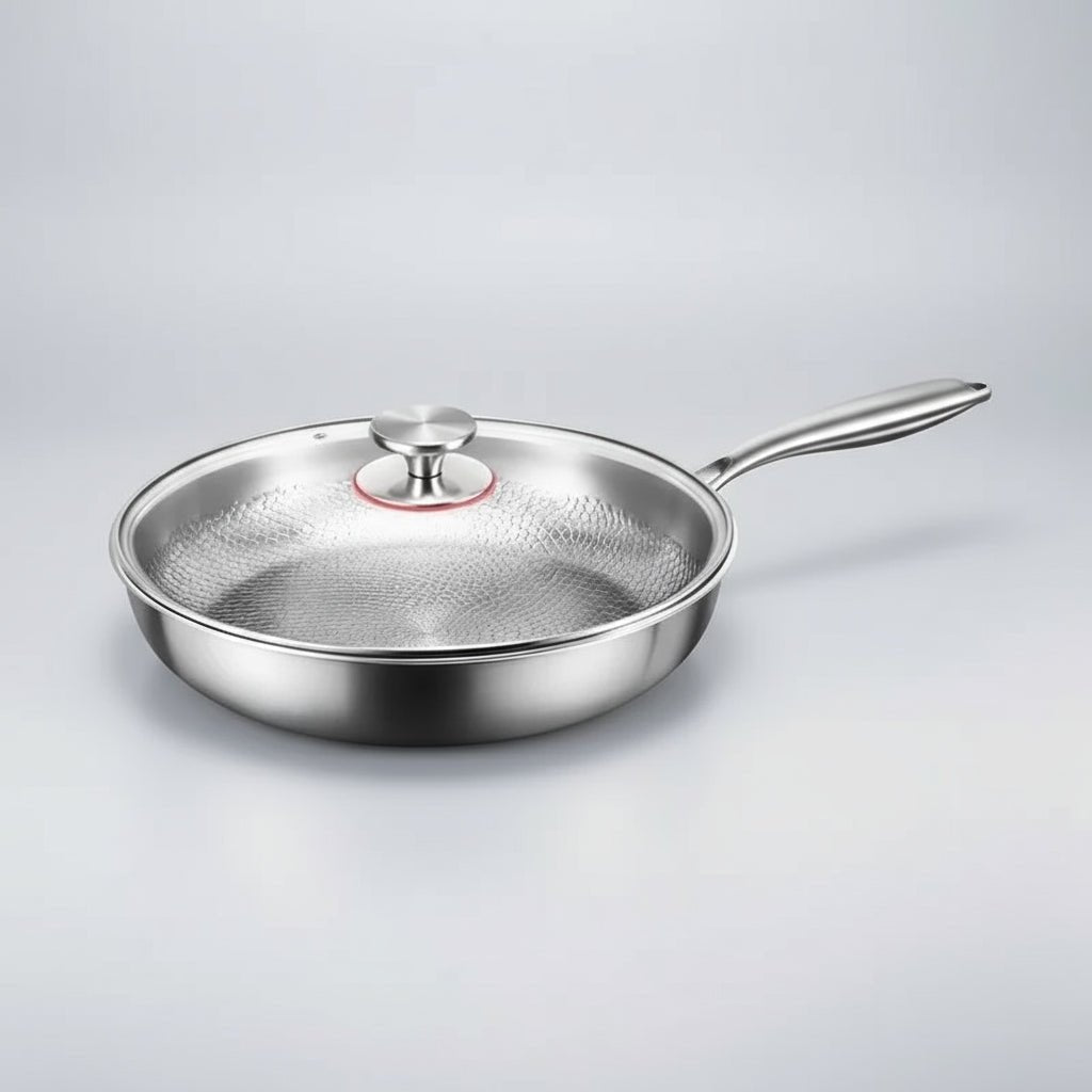 TitanForge™ - Titan Bratpfanne - Gehämmerte Oberfläche - Antihaft Küchenpfanne