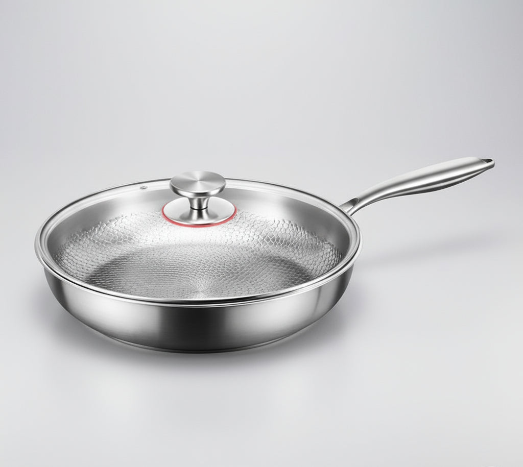 TitanForge™ - Titan Bratpfanne - Gehämmerte Oberfläche - Antihaft Küchenpfanne