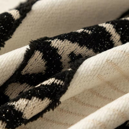 Cento Chenille Sofabezug - Chevron-Muster, Weich und Rutschfest 7