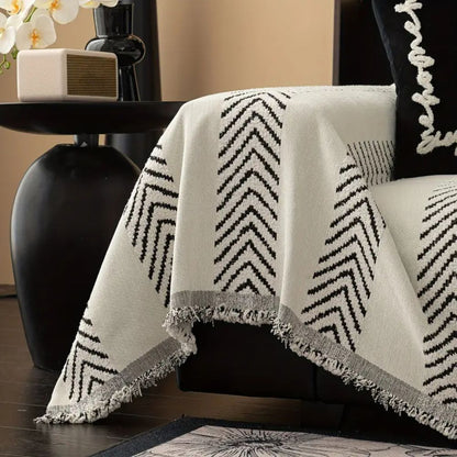Cevia Sofabezug - Weiche Mikrofasermischung, Boho-Design für Sofas und Sessel 6