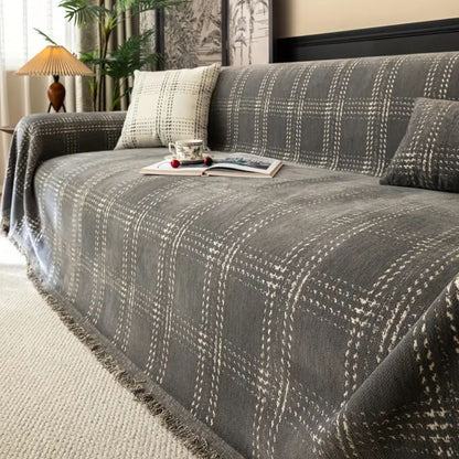 Chesterfield Sofaüberwurf - Hochwertiger Chenille, Vintage-Charme 5