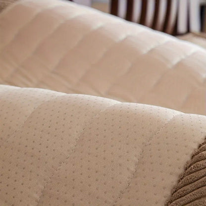 PlushGuard™ - Sofaüberwurf - Dickes Plüschdesign - Rutschfester Sofaschutz