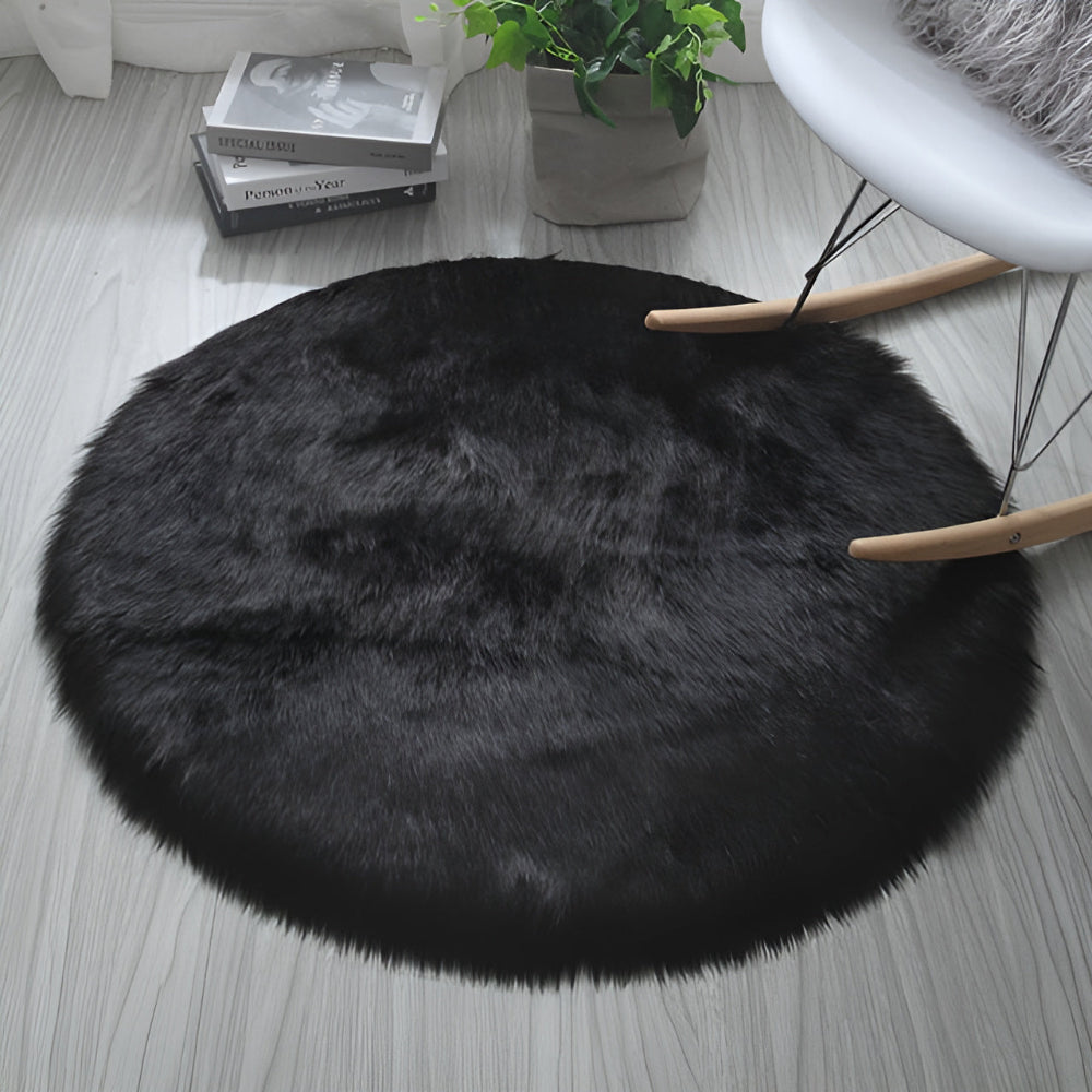 Cielo Cloud Teppich - Weicher Plüsch Rund, Ideal für Wohnzimmer 7