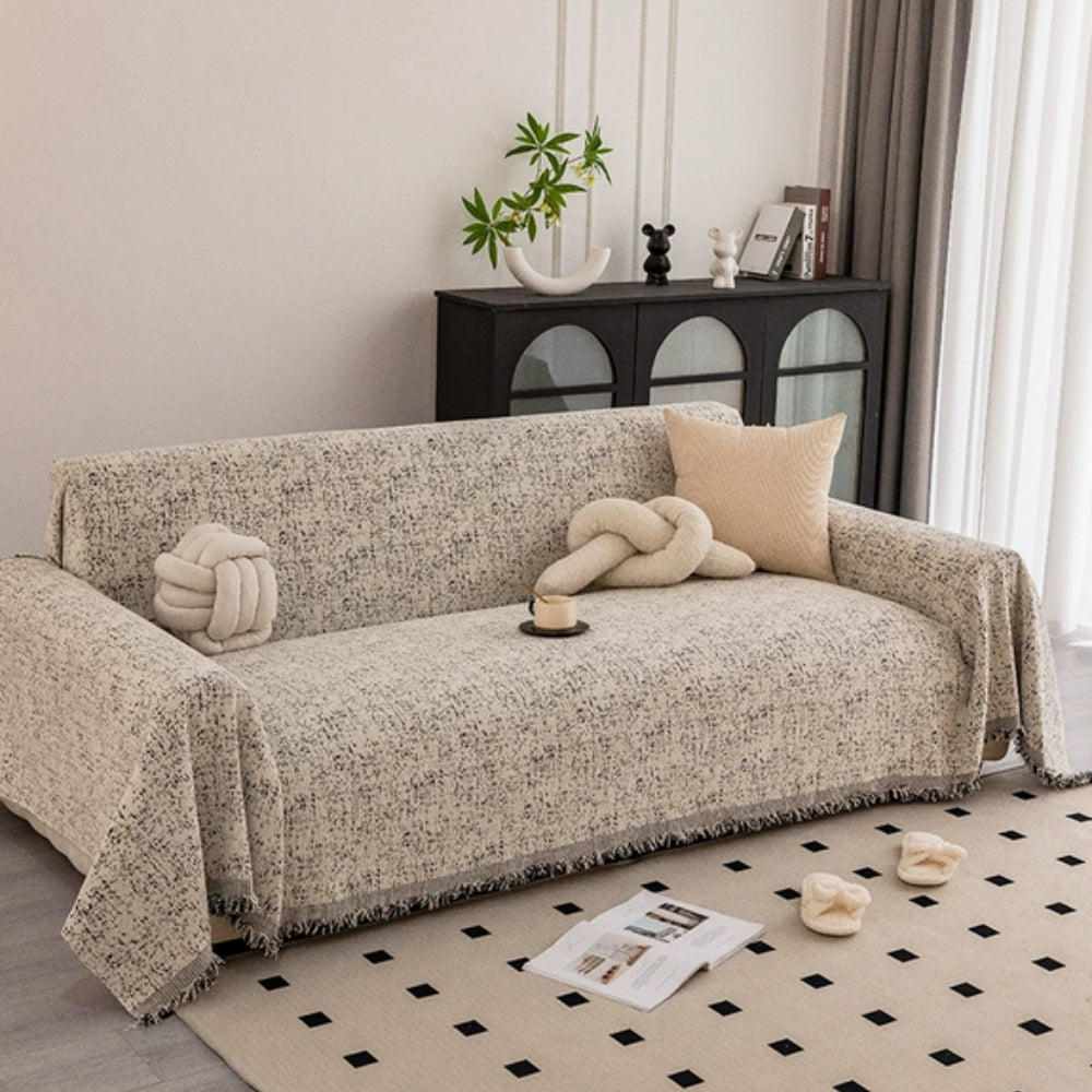 Cielo Sofabezug - Gesprenkelter Chenille, Pflegeleicht 0