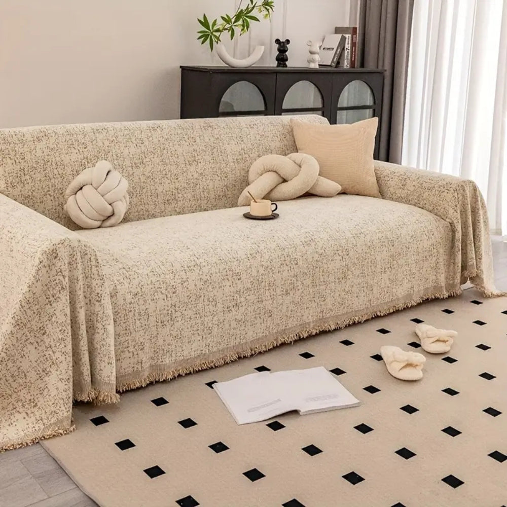 Cielo Sofabezug - Gesprenkelter Chenille, Pflegeleicht 5