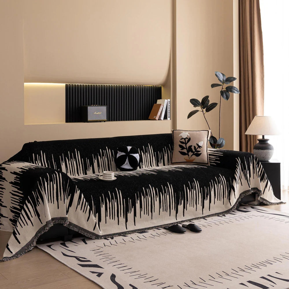 Cielo Sofabezug - Weicher Chenille-Stoff, Modernes Design 1