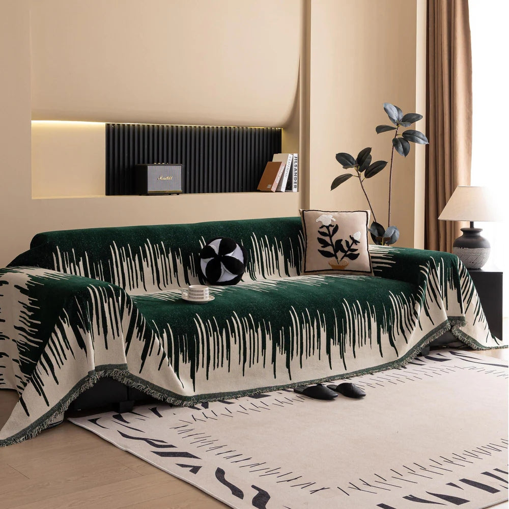 Cielo Sofabezug - Weicher Chenille-Stoff, Modernes Design 2