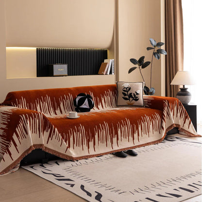 Cielo Sofabezug - Weicher Chenille-Stoff, Modernes Design 3