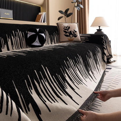 Cielo Sofabezug - Weicher Chenille-Stoff, Modernes Design 6
