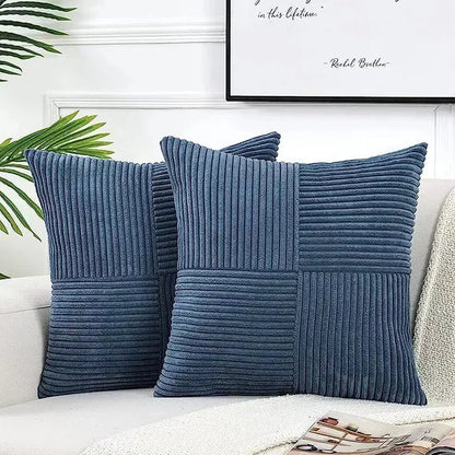 Corda Kissenbezug 45x45 cm - Weicher Cordstoff, Minimalistisch 2