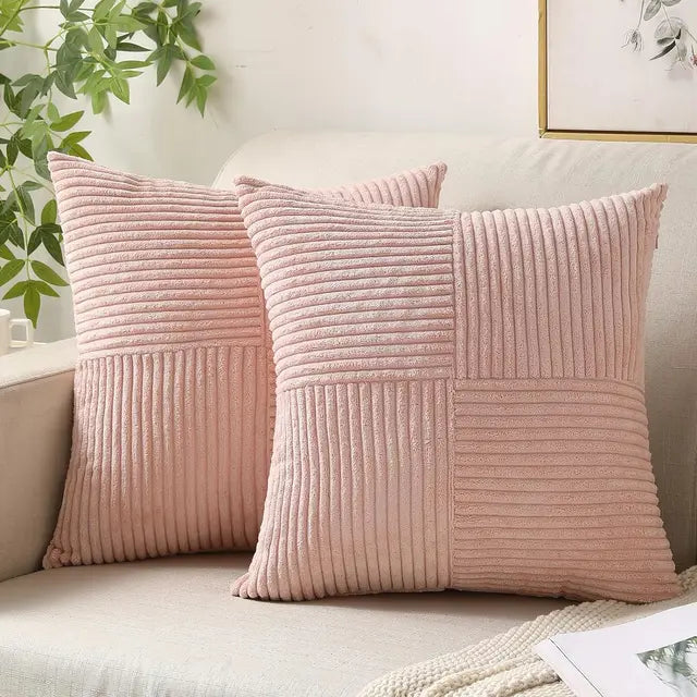 Corda Kissenbezug 45x45 cm - Weicher Cordstoff, Minimalistisch 6
