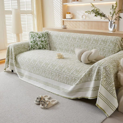 Crisol Sofaüberwurf - Hochwertiger Eisseidenstoff, Modernes Design 2