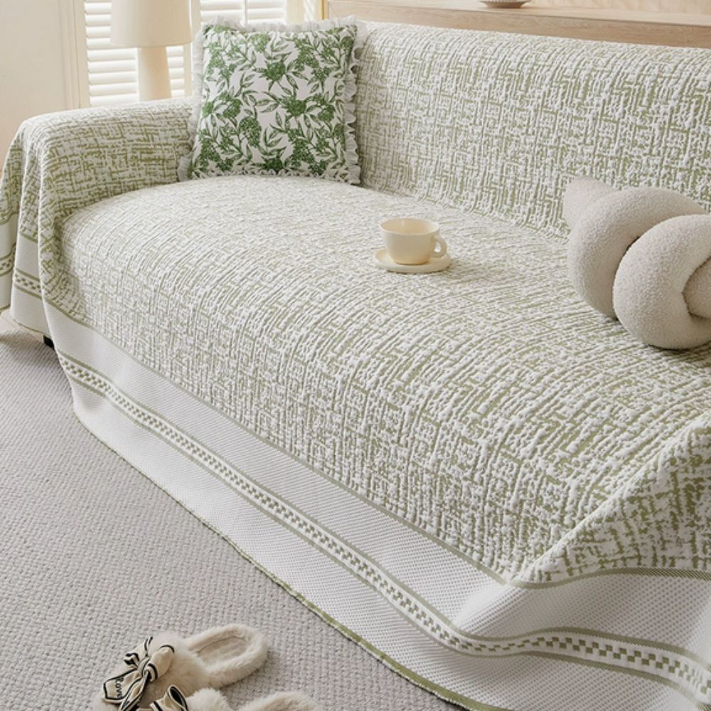 Crisol Sofaüberwurf - Hochwertiger Eisseidenstoff, Modernes Design 6