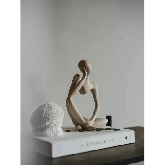 Dorian Skulptur - Abstrakte Harzfigur, Inspiriert von Rodin 0