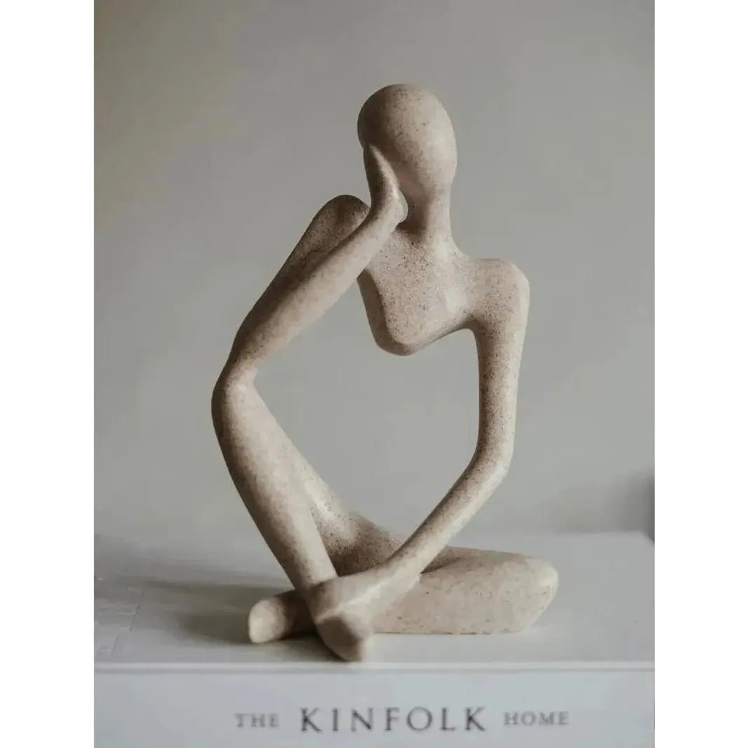 Dorian Skulptur - Abstrakte Harzfigur, Inspiriert von Rodin 1