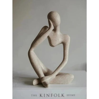 Dorian Skulptur - Abstrakte Harzfigur, Inspiriert von Rodin 1