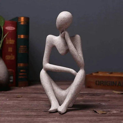 Dorian Skulptur - Abstrakte Harzfigur, Inspiriert von Rodin 8