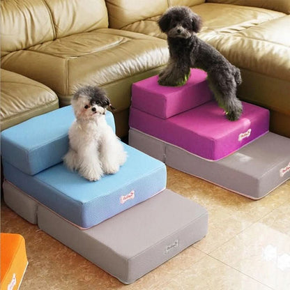 Doro Hundetreppe - Gelenkschonend, Rutschfest, Zweistufig für Sofa und Bett 3