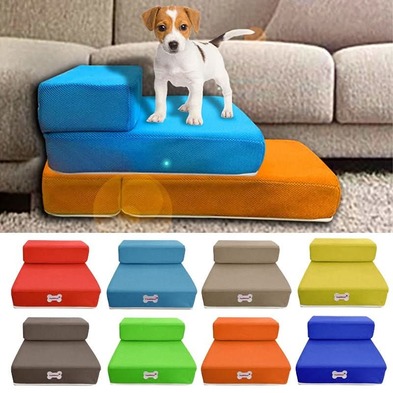 Doro Hundetreppe - Gelenkschonend, Rutschfest, Zweistufig für Sofa und Bett 5