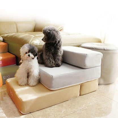 Doro Hundetreppe - Gelenkschonend, Rutschfest, Zweistufig für Sofa und Bett 7