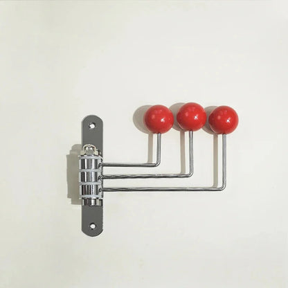 Dralyn Wandhaken Garderobe - Metallrahmen, Abgerundetes Design, Schwarz 7
