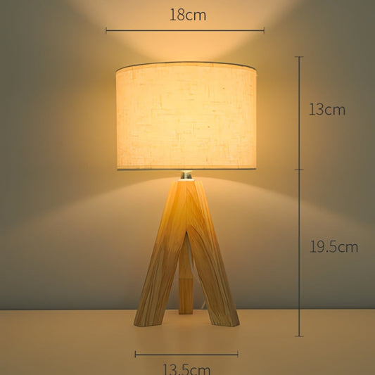 Dreia Tischlampe - Holz, USB-Betrieb, Drei Lichtfarben 0