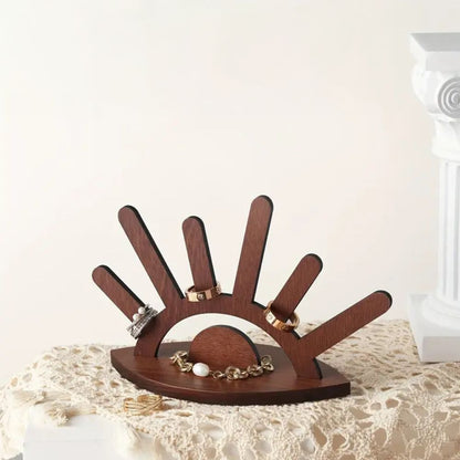 Dusklyn Schmuckständer - Holz, Elegantes Design für Ringsammlung 1