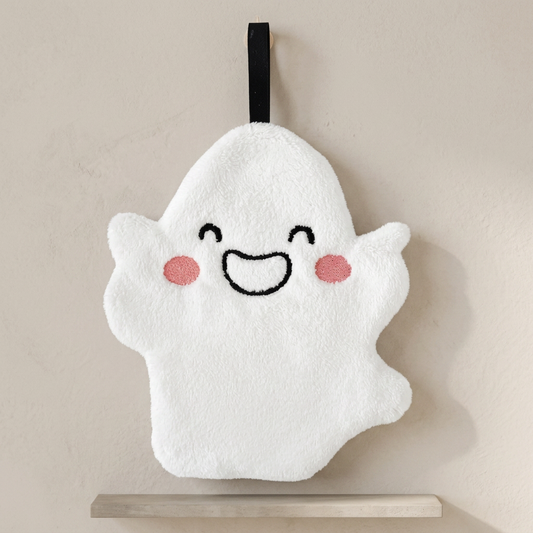Elysia Handtuch Set - Weiches Korallenfleece mit Halloween-Motiv 0
