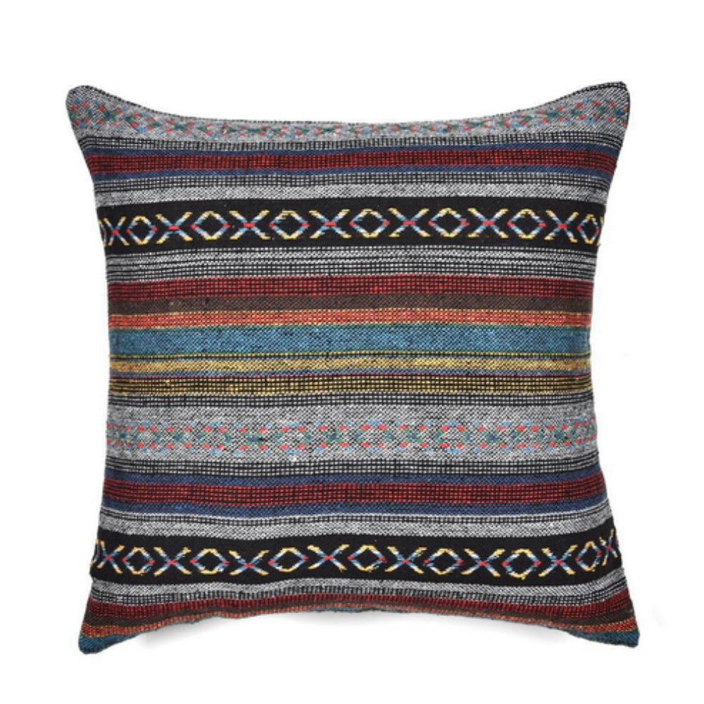 Elysia Kissenhülle - Geometrisches Boho-Design, Strapazierfähig 45x45 cm 10