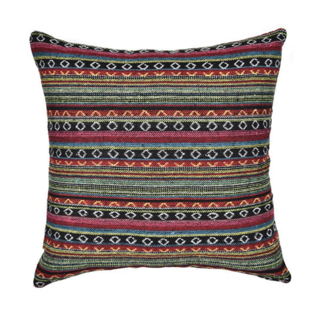 Elysia Kissenhülle - Geometrisches Boho-Design, Strapazierfähig 45x45 cm 7