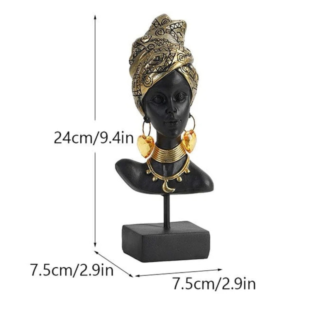 Elysia Schmuckhalter - Harz, Elegante Frauenfigur zur Schmuckaufbewahrung 7